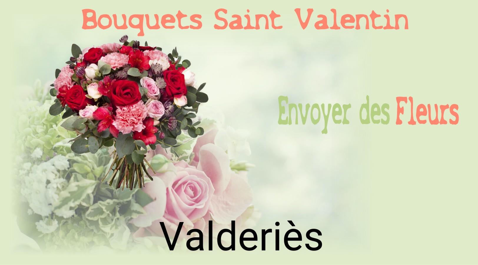 Roses de Saint-Valentin livrées à Valderiès
